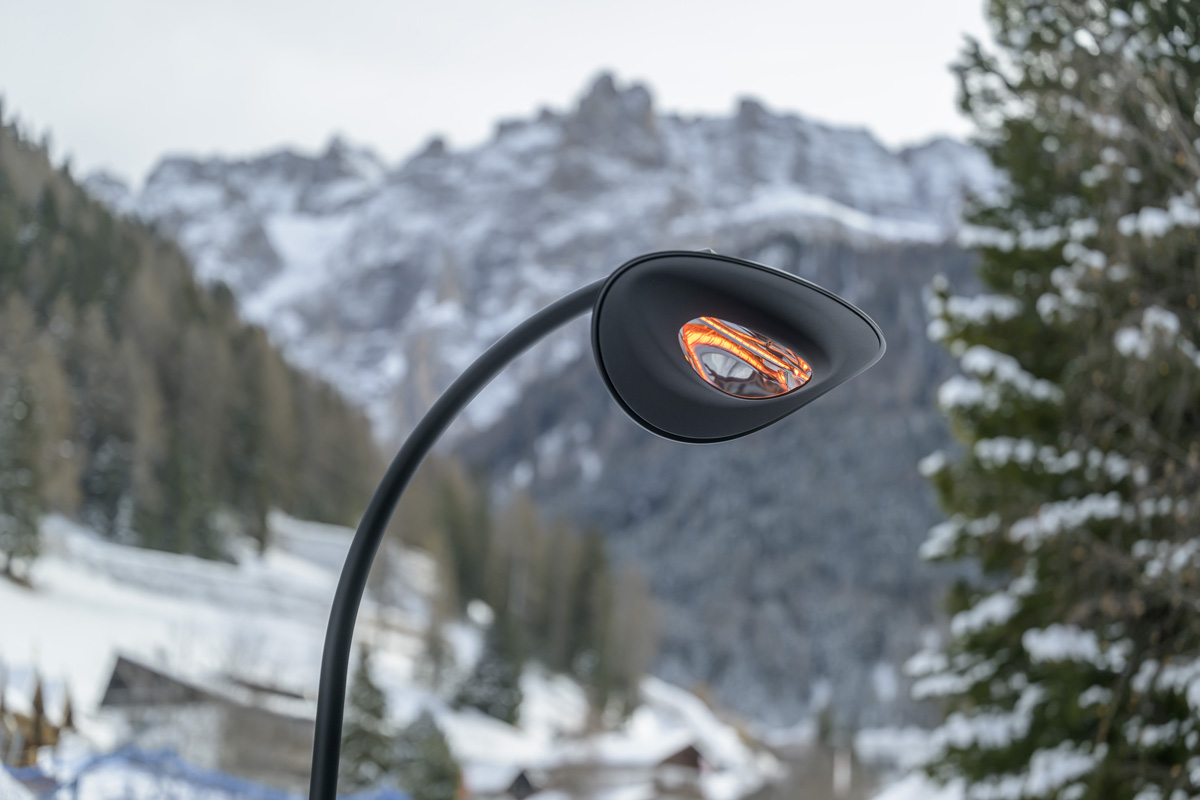 Lampade riscaldanti di design